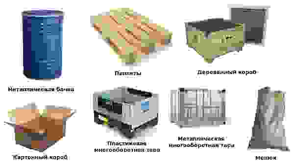 Тара для перевозки грузов в Выборге