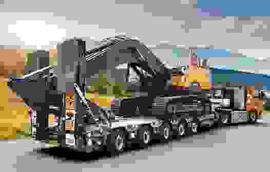 Негабаритная перевозка с учетом высоты в Выборге