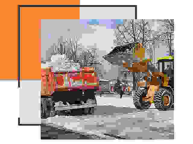 Вывоз снега в Выборге
